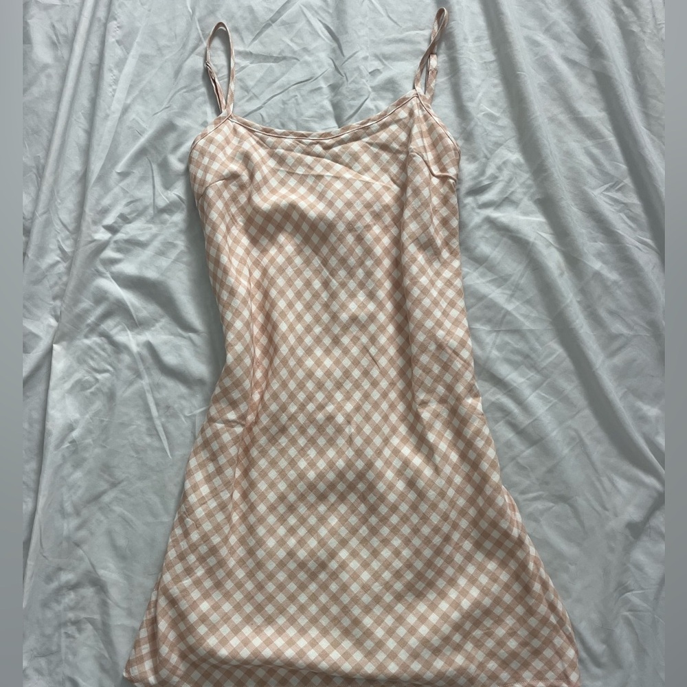 Gingham Mini Dress - image 3